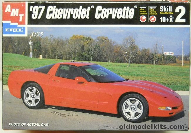 AMT 1/25 1997 Chevrolet Corvette, 36881 plastic model kit